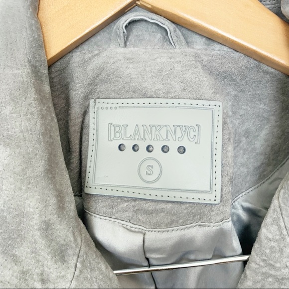 Blanknyc Suede Soft Fog Moto Jacket - Picture 5 of 8